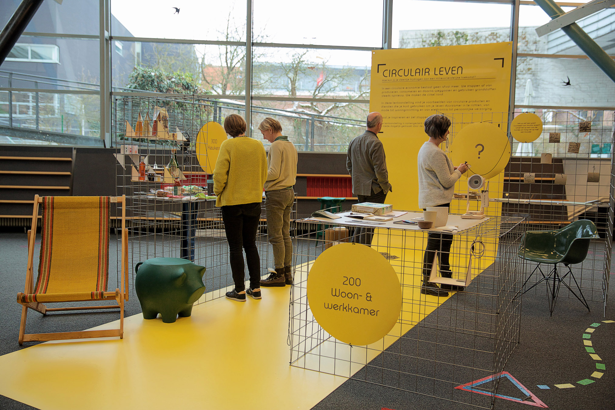 Blader door ‘Circulair Leven’ in het expo-boek