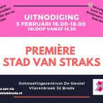 5 februari – Première Stad van Straks – docu & krant